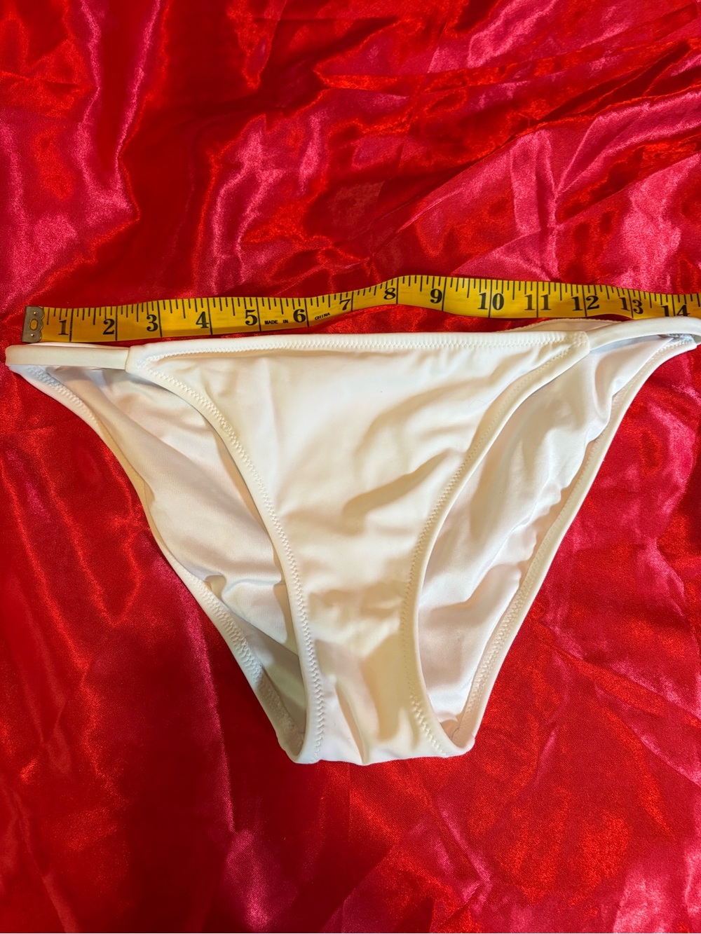 Victoria's Secret White Bikini Bottom